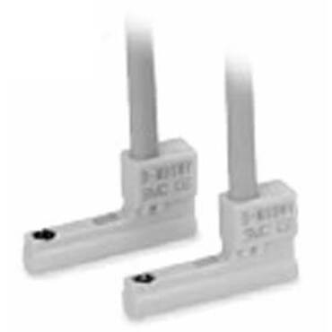 2-farben-Anzeige Elektronische Schalter Direktmontage Eingegossene Kabel Vertikal Serie M9NWV/M9PWV/M9BWV